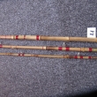 � 21 - 3 d�ln� sv�tl� bambus- Ryna- oka dr�t�n�-v�vaz �erven�-patentn� z�mek- 3 d�ly a 150 cm celkem 450 cm- cena 1950 K�